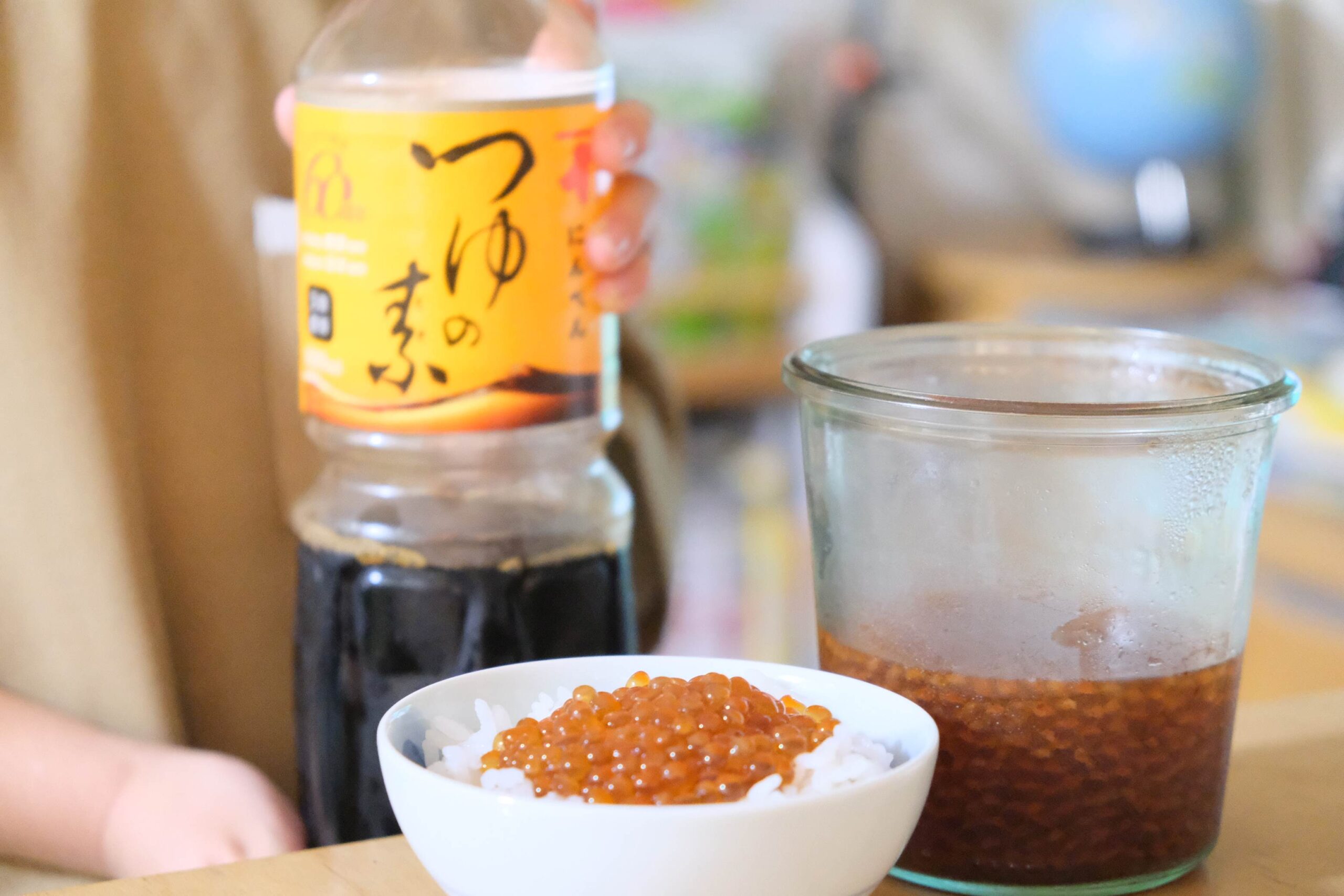 めんつゆで簡単！コストコの生筋子でいくら作り