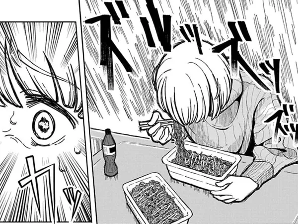 死の影がちらつくドカ食いを黒ウーロン茶で相殺／『ドカ食いダイスキ！ もちづきさん』(3)