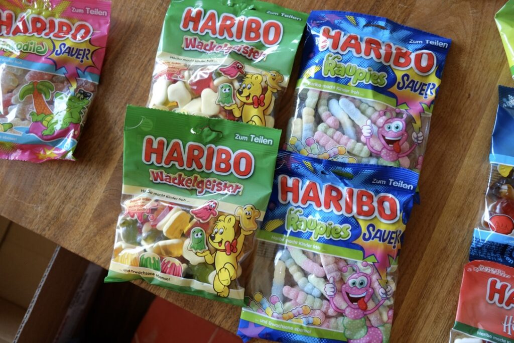 ハリボー　マシュマロ
HARIBO グミ