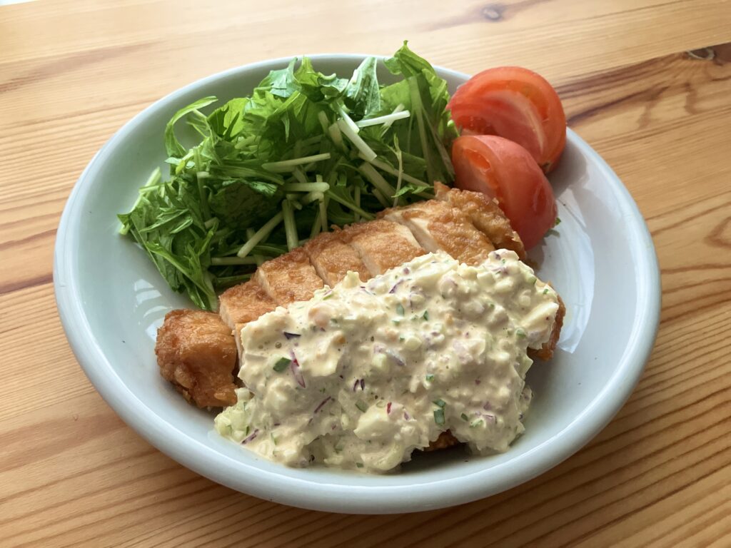 チキン南蛮宮崎風タルタルソース鶏むね肉