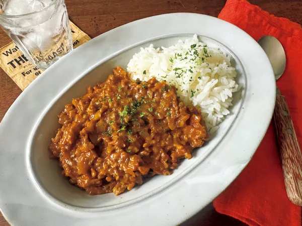 山本ゆりさんヘビロテ『レンチン一発キーマカレー』ひき肉ふっくら、簡単なのに本格派