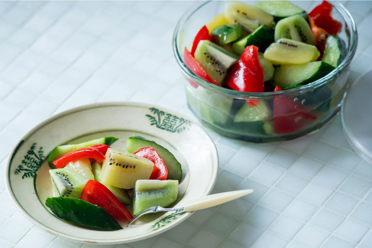 キウイと彩り野菜の中華風ピクルス