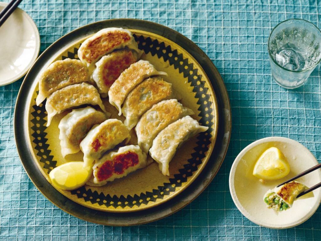長谷川あかりさん「ピーマンとしらすの餃子」レシピ