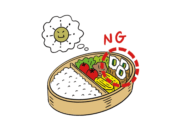 まだまだ暑い新学期のお弁当、ちくわとフルーツは「そのまま」入れないで／食中毒予防