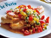 残暑は【鶏胸肉】で疲労回復！『夏野菜たっぷりソースのチキンソテー』節約にも