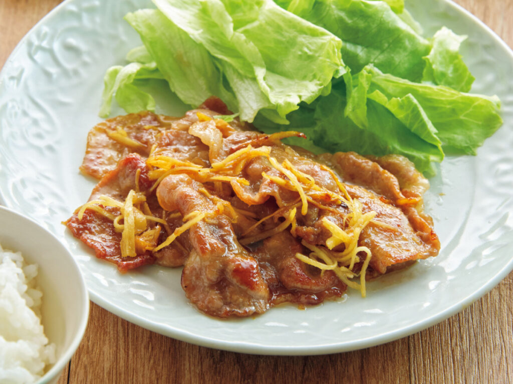 生姜の存在感ハンパない！せん切りどっさり『豚肉のダブル生姜焼き』