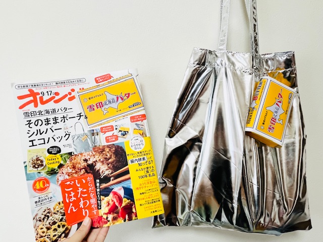 シルバーエコバッグ