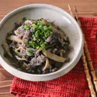 しっかり味しみ！レンジ調理バッグで作る「牛肉とごぼうしぐれ煮」