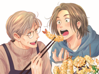 元スポーツ誌の男子編集者がLGBTの料理家担当に⁉／三ツ矢先生の計画的な餌付け。(1)