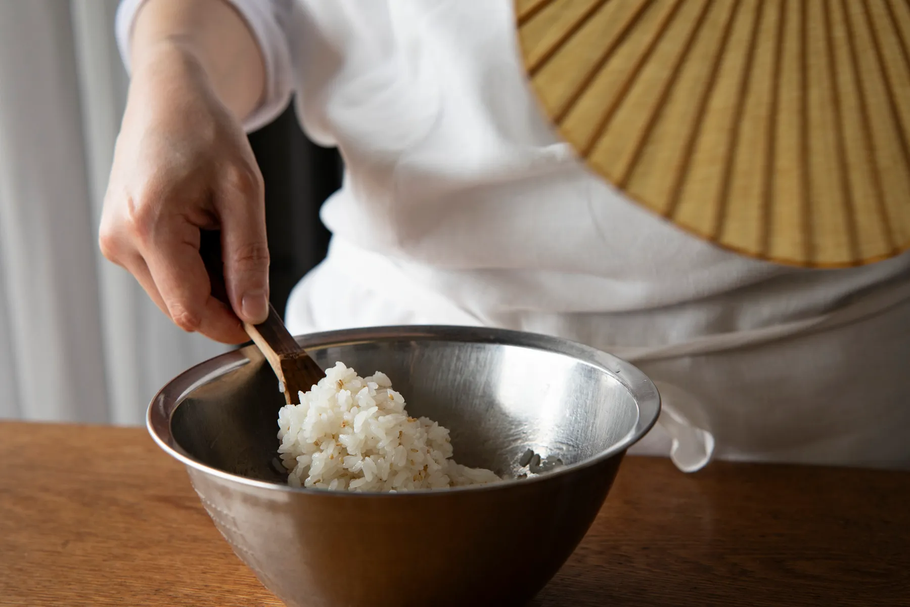 酢めしを作る