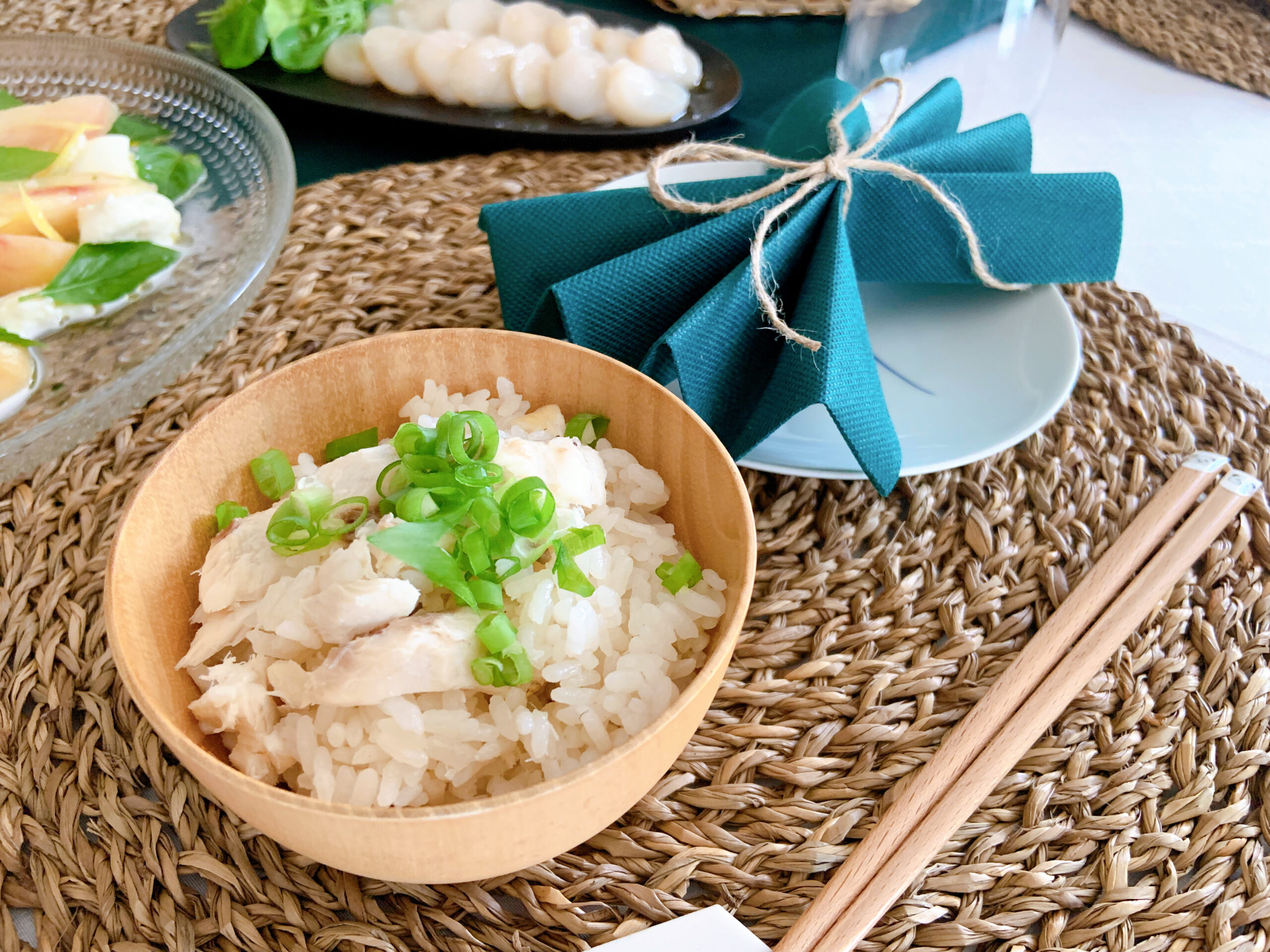 夫の40歳のお誕生日ごはんで作った鯛めし/とんぴー