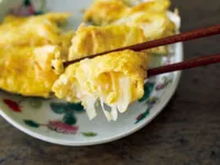 ウー・ウェンさんの究極の炒め物レシピ『卵とねぎだけ炒め』味付け塩だけ、ねぎが主役